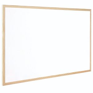 Q-Connect Whiteboard Wooden Frame