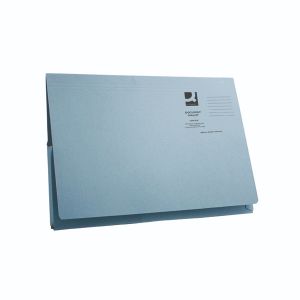 Q-Connect Doc Wlts 300gsm Blue Pk50
