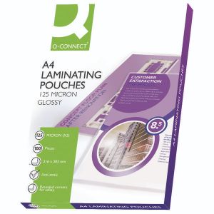 Q-Connect Laminating Pouches A4