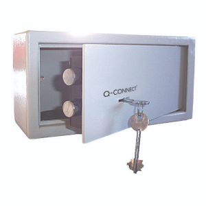 Q-Connect Key-Operated Safe 6L