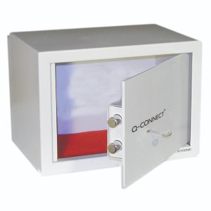 Q-Connect Key-Operated Safe 10L