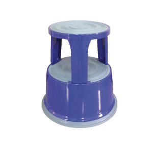 Q-Connect Blue Metal Step Stool