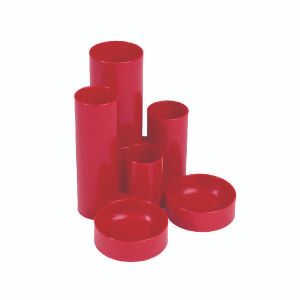 Q-Connect Tube Tidy Red