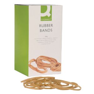 Q-Connect Rubber Bands 100g Assorted