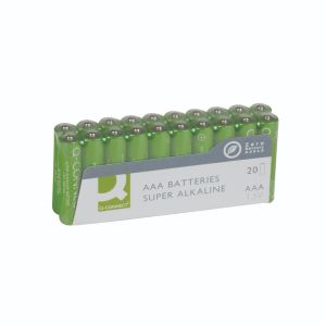 Q-Connect Battery AAA Economy Pk20