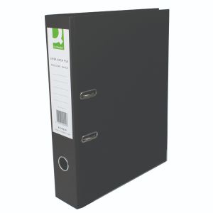 Q-Connect Lach Foolscap Blk Pk10