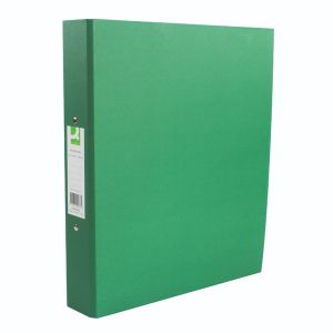 Q-Connect 2 Ring Binder A4 Grn Pk10