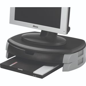 Q-Connect Monitor/Printer Stand/Drwr