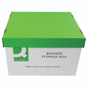 Q-Connect Business Storage Box Pk10
