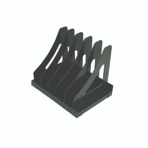 Q-Connect Black Executive Book Rack