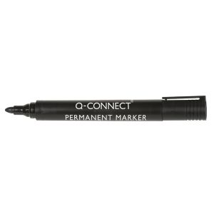 Q-Connect Perm Marker B/Tip Blk Pk10