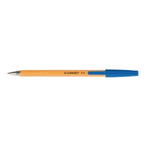 Q-Connect Ball Point Fine Blue Pk20