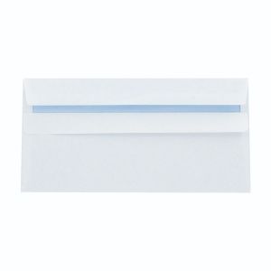 Q-Connect DL Env Wlt SS Wht Pk1000