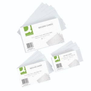 Q-Connect Recd Card 203x127 Wht P100