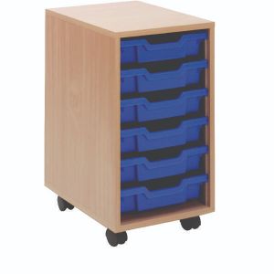 Jemini Mob Storage Unit 6 Beech