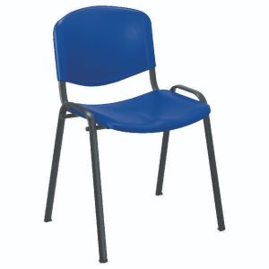 Jemini Mpps Stacking Chair PP Blue