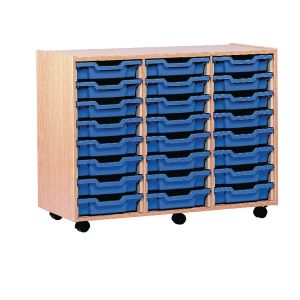 Jemini Mob Storage Unit 24 Trays Bch