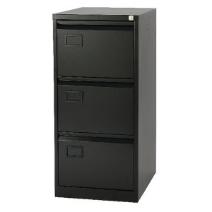 Jemini 3 Drw Filing Cab Black