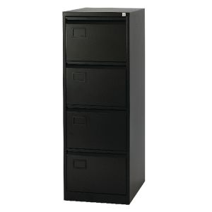 Jemini 4 Drw Filing Cab Black