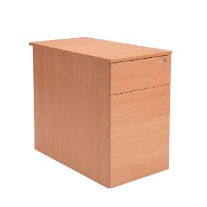 Serrion Desk High Ped D600 Beech