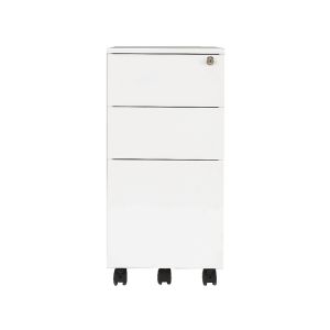 Jemini 3 Drw Mobile Pedestal White