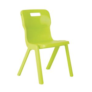 Titan One Piece Clsm Chair Lime