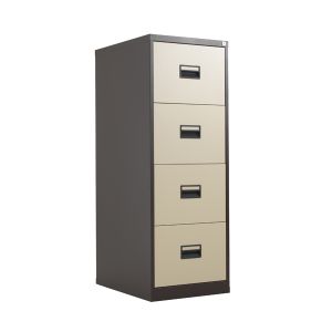 Talos 4 Drw Filing Cab Coffee Cream