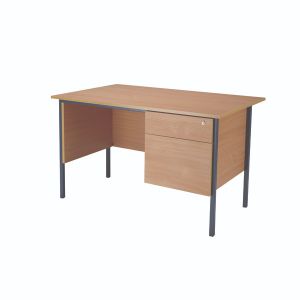 Serrion Rect 2 Drw Ped Beech