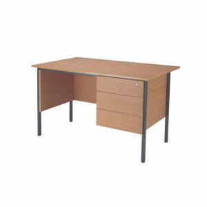 Serrion Rect 3 Drw Ped Beech