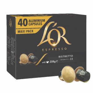 Lor Nespresso Ristretto Caps Pk40