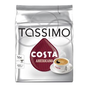 Tassimo Costa Americano 144G Pk5x16