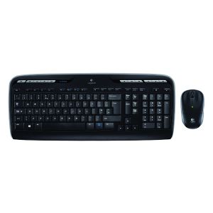 Logitech Wireless Combo Mk330 Black