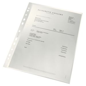 Leitz Recycle Punched Pockets Pk100