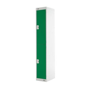 Two Compartment Locker 300 Green