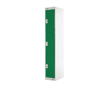 Three Compartment Locker 300 Green