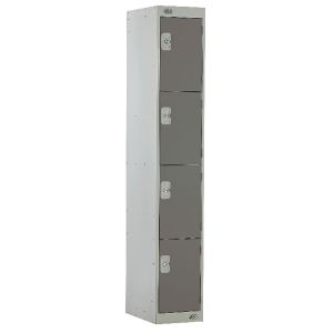 Four Compartment Locker 300 D/Grey
