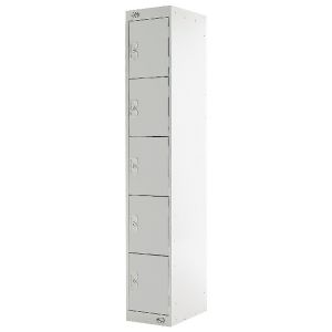 Five Compartment Locker 300 L/Grey Five Compartment Locker 300 L/Grey