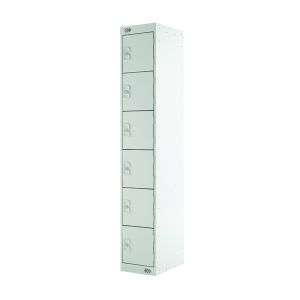 Six Compartment Locker 300 L/Grey Six Compartment Locker 300 L/Grey