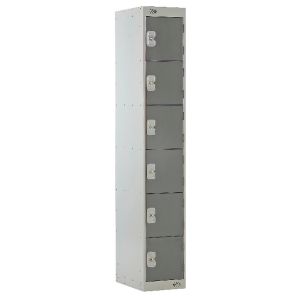 Six Compartment Locker 300 D/Grey