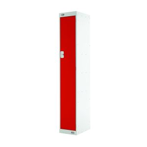 Single Compartment Locker 450 Red