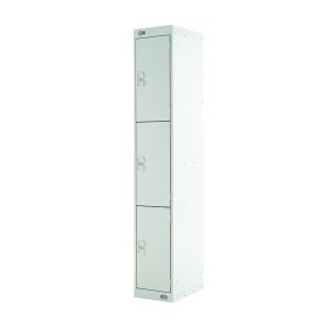 Three Compartment Locker 450 L/Grey