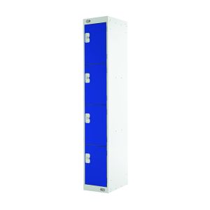 Four Compartment Locker 450 Blue