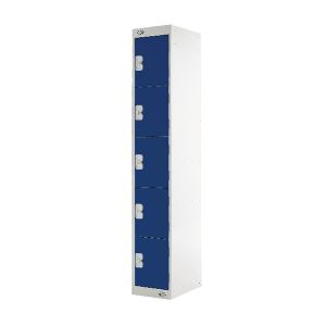 Five Compartment Locker 450 Blue