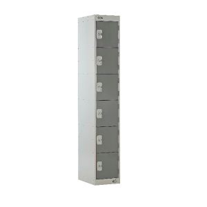 Six Compartment Locker 450 D/Grey