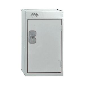 One Comp Quarto Locker 300x300 Grey