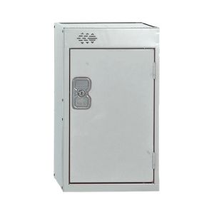 One Comp Quarto Locker 300x450 Grey
