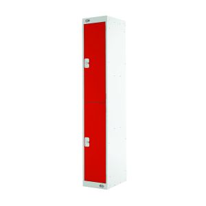 Express Standard Locker 2 Door Red
