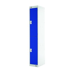 Two Comp Express Std Locker Blue