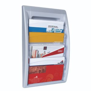 Fast Paper Ovrszd Wall Display Slvr