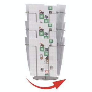 Twinco A4 9 Comp Rvlving Table Stand